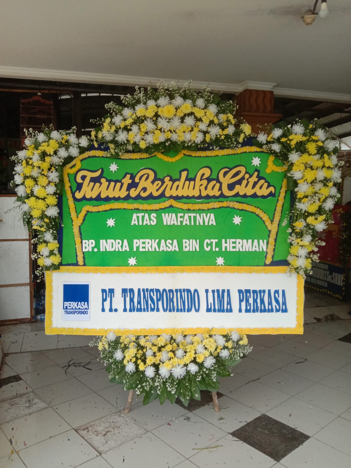 Bunga papan duka kalibata