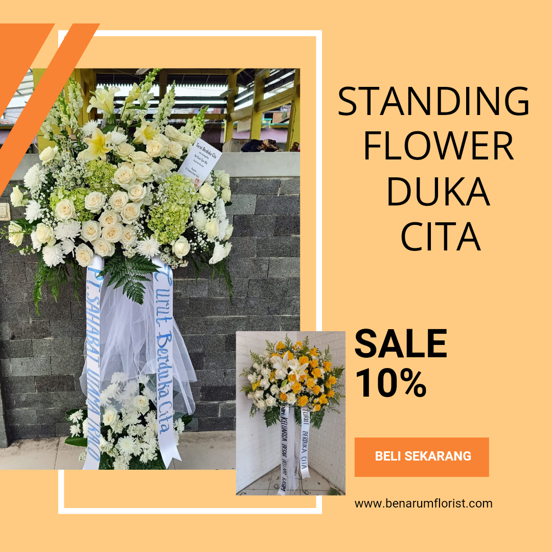 STANDING FLOWER DUKA CITA TERDEKAT DARI TANJUNG BARAT JAKARTA SELATAN
